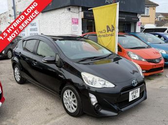 TOYOTA AQUA 1.5 Hybrid Automatic Petrol Black 5dr