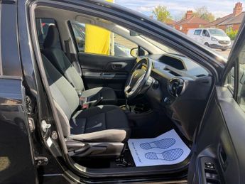 TOYOTA AQUA 1.5 Hybrid Automatic Petrol Black 5dr
