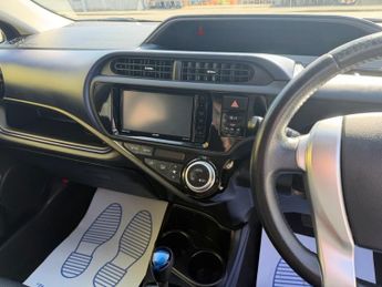 TOYOTA AQUA 1.5 Hybrid Automatic Petrol Black 5dr