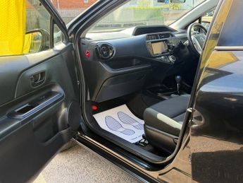 TOYOTA AQUA 1.5 Hybrid Automatic Petrol Black 5dr