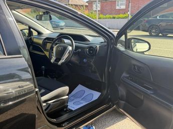 TOYOTA AQUA 1.5 Hybrid Automatic Petrol Black 5dr