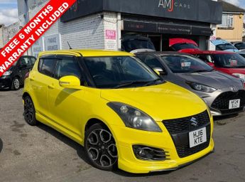Suzuki Swift 1.6 SPORT Manual Petrol Hatchback Yellow 5dr