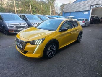 PEUGEOT E-208 50kWh GT Hatchback 5dr Electric Auto (136 ps)