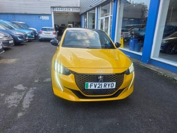 PEUGEOT E-208 50kWh GT Hatchback 5dr Electric Auto (136 ps)