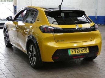 PEUGEOT E-208 50kWh GT Hatchback 5dr Electric Auto (136 ps)