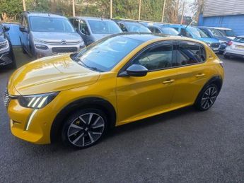 PEUGEOT E-208 50kWh GT Hatchback 5dr Electric Auto (136 ps)