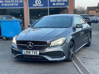 Mercedes CLA 2.1 CLA220d AMG Line Coupe 4dr Diesel 7G-DCT Euro 6 (s/s) (177 p