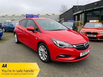 Vauxhall Astra 1.0i Turbo ecoTEC Design Hatchback 5dr Petrol Manual Euro 6 (s/s