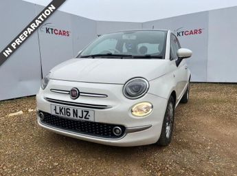 Fiat 500 1.2 Lounge Hatchback 3dr Petrol Manual Euro 6 (s/s) (69 bhp)