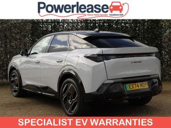 PEUGEOT E-3008 73kWh GT SUV 5dr Electric Auto (210 ps)