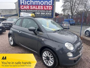 Fiat 500 1.2 Lounge Convertible 2dr Petrol Manual Euro 6 (s/s) (69 bhp)