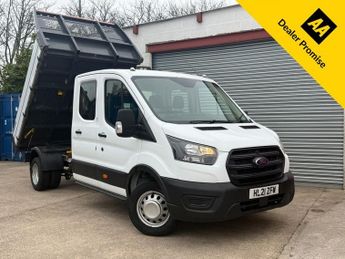 Ford Transit 2.0 350 EcoBlue Leader Double Tipper Cab 4dr Diesel Manual RWD L