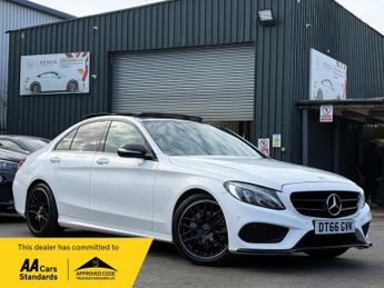 Mercedes C Class 2.1 C220d AMG Line (Premium) Saloon 4dr Diesel G-Tronic+ Euro 6 