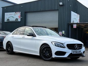 MERCEDES-BENZ C-CLASS 2.1 C220d AMG Line (Premium) Saloon 4dr Diesel G-Tronic+ Euro 6 