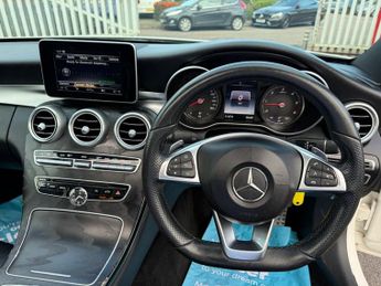 MERCEDES-BENZ C-CLASS 2.1 C220d AMG Line (Premium) Saloon 4dr Diesel G-Tronic+ Euro 6 