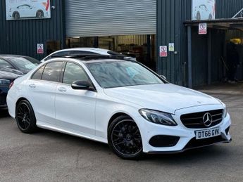 MERCEDES-BENZ C-CLASS 2.1 C220d AMG Line (Premium) Saloon 4dr Diesel G-Tronic+ Euro 6 