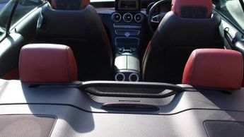 MERCEDES-BENZ C-CLASS 2.1 C220d AMG Line (Premium Plus) Cabriolet 2dr Diesel G-Tronic+