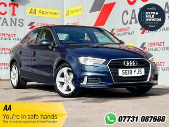 Audi A3 1.0 TFSI Sport Saloon 4dr Petrol Manual Euro 6 (s/s) (116 ps)