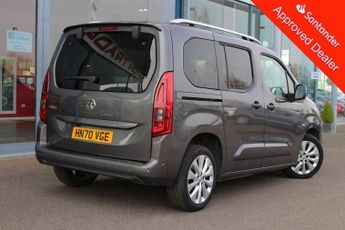 VAUXHALL COMBO LIFE 1.2 Turbo Elite MPV 5dr Petrol Auto Euro 6 (s/s) (7 Seat) (130 p