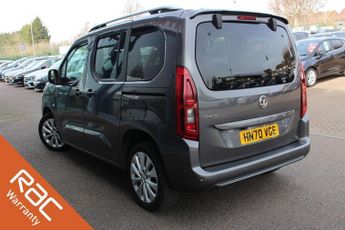 VAUXHALL COMBO LIFE 1.2 Turbo Elite MPV 5dr Petrol Auto Euro 6 (s/s) (7 Seat) (130 p