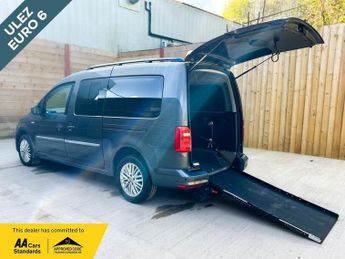 Volkswagen Caddy 5 Seat Auto Wheelchair Accessible Disabled Access Vehicle WAV