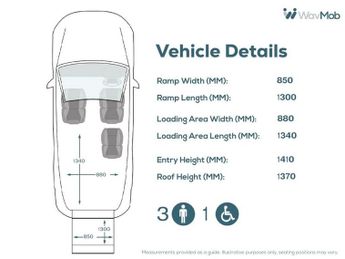 CITROEN BERLINGO MULTISPACE 3 Seat Auto Wheelchair Accessible Disabled Access Vehicle WAV