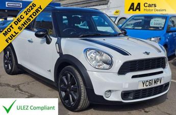 MINI Countryman 1.6 Cooper S SUV 5dr Petrol Manual ALL4 Euro 5 (s/s) (184 ps)