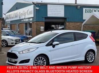 Ford Fiesta 1.0T EcoBoost Zetec S Hatchback 3 Door Frozen White Petrol Manua