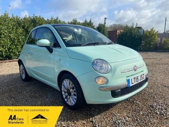 Fiat 500 1.2 Lounge Hatchback 3dr Petrol Manual Euro 6 (s/s) (69 bhp)