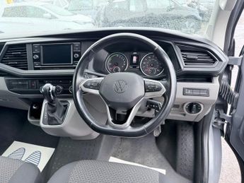 VOLKSWAGEN e-Transporter Grey E 110 37.3kWh electric panel van, 10,600 miles, Automatic, 