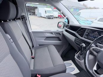 VOLKSWAGEN e-Transporter Grey E 110 37.3kWh electric panel van, 10,600 miles, Automatic, 