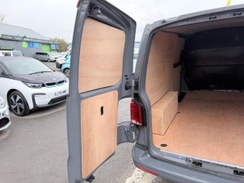 VOLKSWAGEN e-Transporter Grey E 110 37.3kWh electric panel van, 10,600 miles, Automatic, 