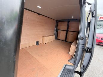 VOLKSWAGEN e-Transporter Grey E 110 37.3kWh electric panel van, 10,600 miles, Automatic, 