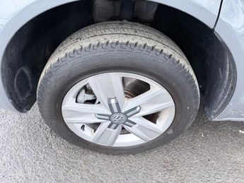 VOLKSWAGEN e-Transporter Grey E 110 37.3kWh electric panel van, 10,600 miles, Automatic, 