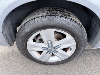 VOLKSWAGEN e-Transporter Grey E 110 37.3kWh electric panel van, 10,600 miles, Automatic, 