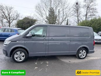 VOLKSWAGEN e-Transporter Grey E 110 37.3kWh electric panel van, 10,600 miles, Automatic, 