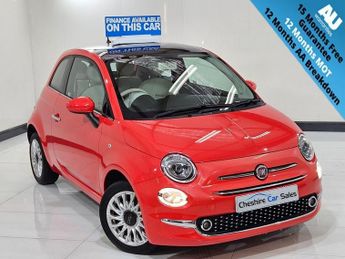 Fiat 500 1.2 Lounge Hatchback 3dr Petrol Manual Euro 6 (s/s) (69 bhp)