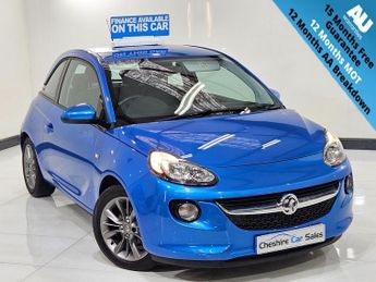 Vauxhall ADAM 1.2i Unlimited Hatchback 3dr Petrol Manual Euro 6 (s/s) (70 ps)