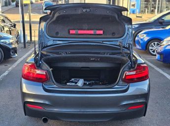 BMW 2 SERIES AUTOMATIC 1.5 218i M Sport Convertible 2dr Petrol Auto Euro 6 (s