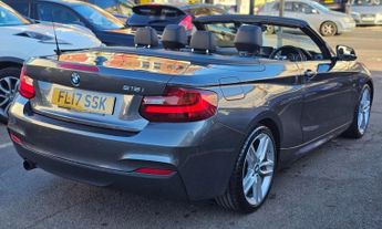 BMW 2 SERIES AUTOMATIC 1.5 218i M Sport Convertible 2dr Petrol Auto Euro 6 (s