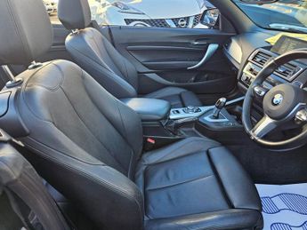 BMW 2 SERIES AUTOMATIC 1.5 218i M Sport Convertible 2dr Petrol Auto Euro 6 (s