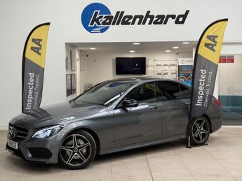 MERCEDES-BENZ C-CLASS 2.0 C200 AMG Line (Premium Plus) Saloon 4dr Petrol G-Tronic+ Eur