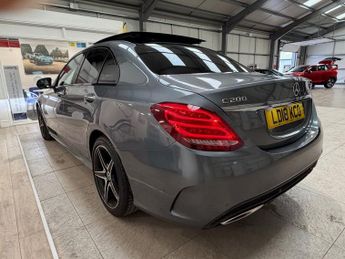 MERCEDES-BENZ C-CLASS 2.0 C200 AMG Line (Premium Plus) Saloon 4dr Petrol G-Tronic+ Eur