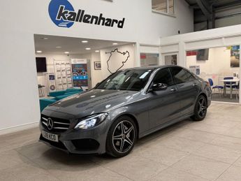 MERCEDES-BENZ C-CLASS 2.0 C200 AMG Line (Premium Plus) Saloon 4dr Petrol G-Tronic+ Eur