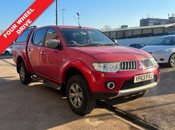 Mitsubishi L200 2.5 DI-D Trojan Pickup Double Cab 4dr Diesel Manual 4WD in RED