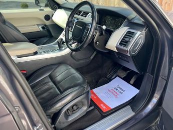 LAND ROVER RANGE ROVER SPORT 3.0 SD V6 HSE SUV 5dr Diesel Auto 4WD Euro 6 (s/s) (306 ps)