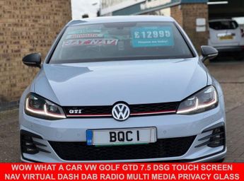 Volkswagen Golf GTi 2.0 TSI GTI Hatchback 5 Door White Silver Petrol DSG Euro 6 (s/s