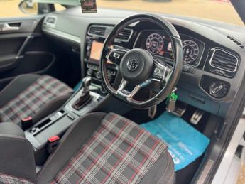 VOLKSWAGEN GOLF 2.0 TSI GTI Hatchback 5 Door White Silver Petrol DSG Euro 6 (s/s