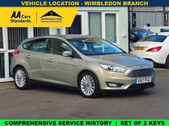 Ford Focus 1.0T EcoBoost Titanium X Hatchback 5dr Petrol Auto Euro 6 (s/s) 