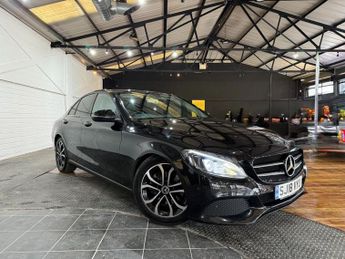 MERCEDES-BENZ C-CLASS 2.1 C220d Sport Saloon 4dr Diesel G-Tronic+ Euro 6 (s/s) (170 ps